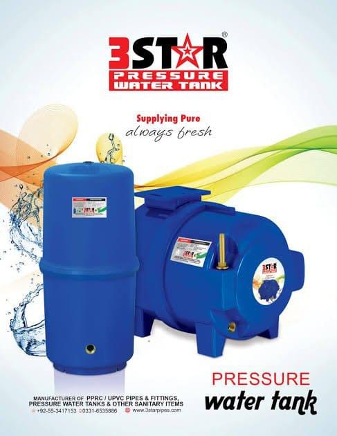 Pressure Water Tank 3Star